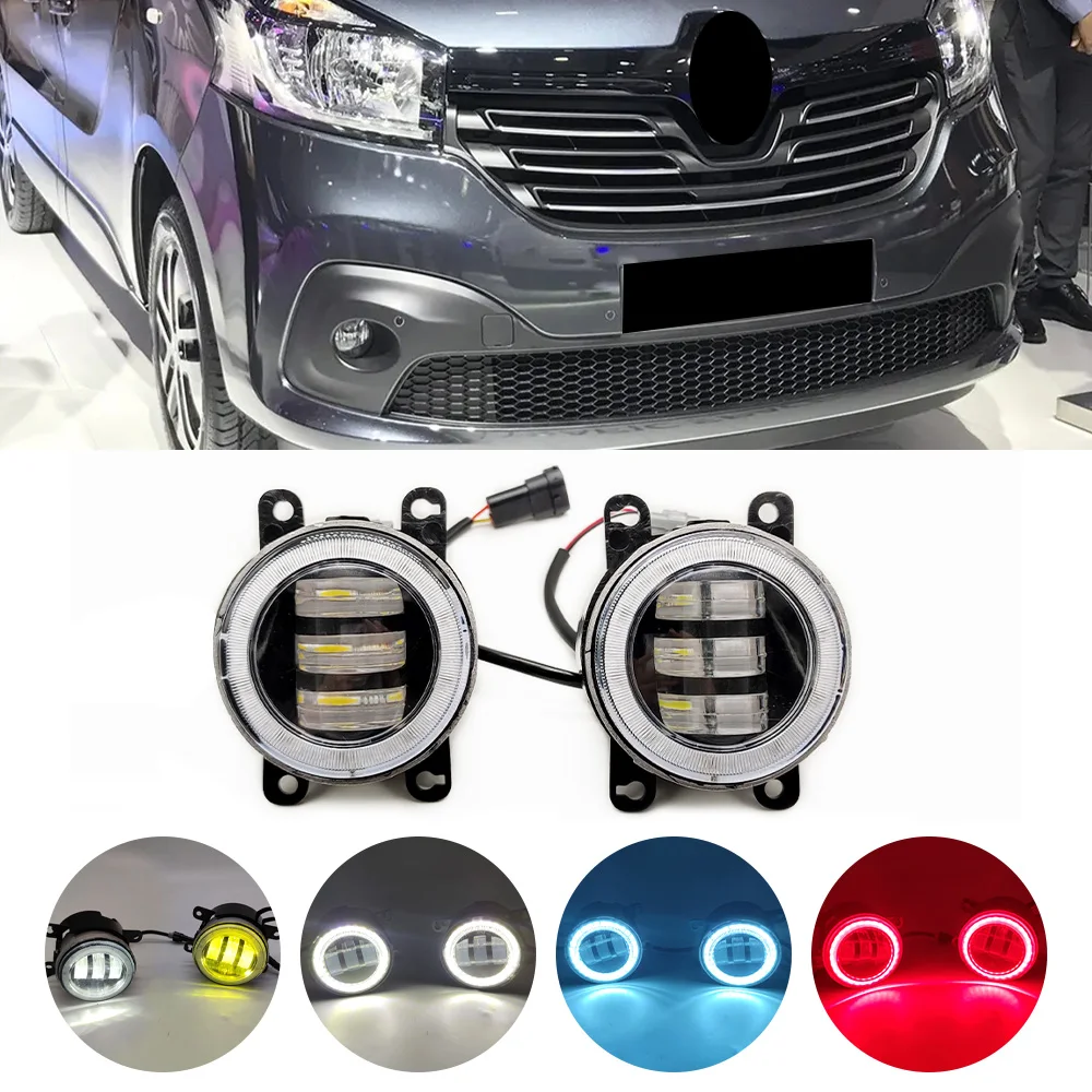 Светодиодные противотуманные фары в сборе для Renault Trafic 3 III X82 ...