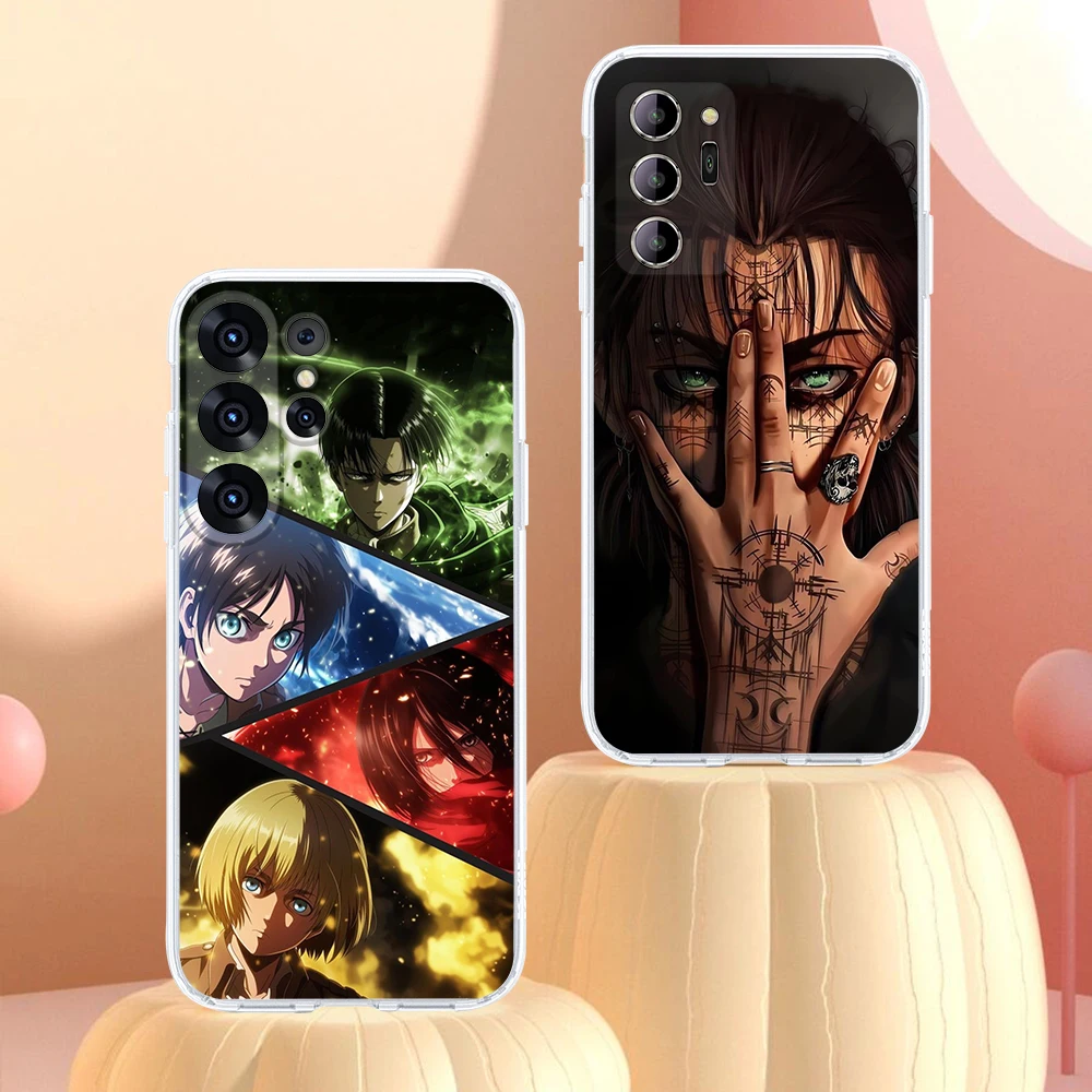 Прозрачный чехол для телефона Samsung Galaxy A54 A55 A7 A71 A72 A73 F23 M23 M54 F54 A51 A52S A53 Clear Cover JC-50 Attack