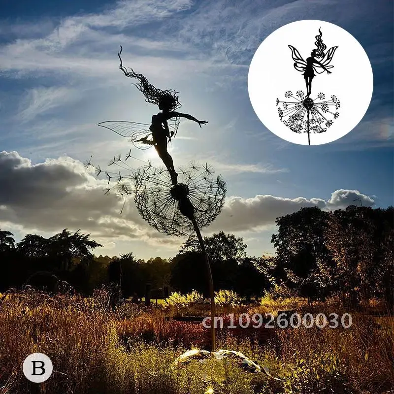 Статуэтка фея из металла