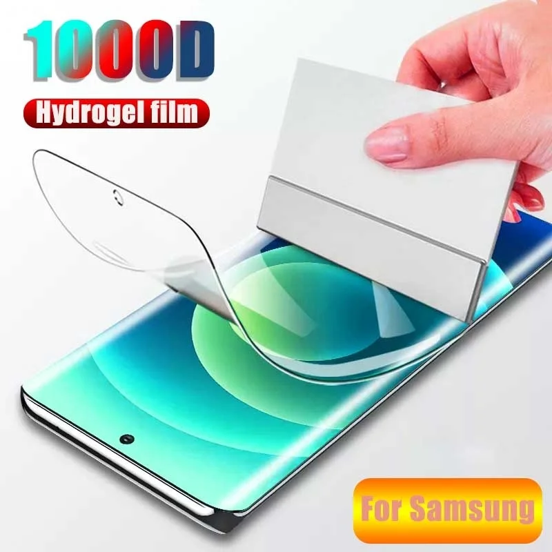 

1000D Hydrogel Film For Samsung Galaxy A52 A51 A72 A71 A50 A21S Screen Protector For M31 M51 M21 A31 A70 A10 A20 A80 Not Glass