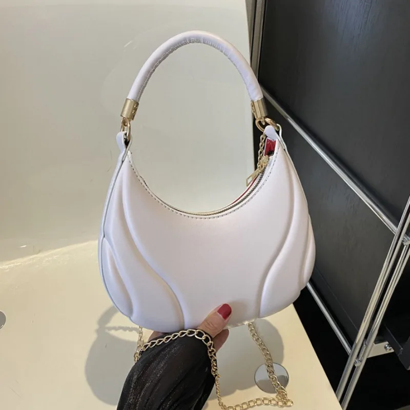 

Simplicity Fashion Top-handle Bags For Women New Underarm Totes Soft Leather Shoulder Crossbody Bag Portable Armpit Female Bags
