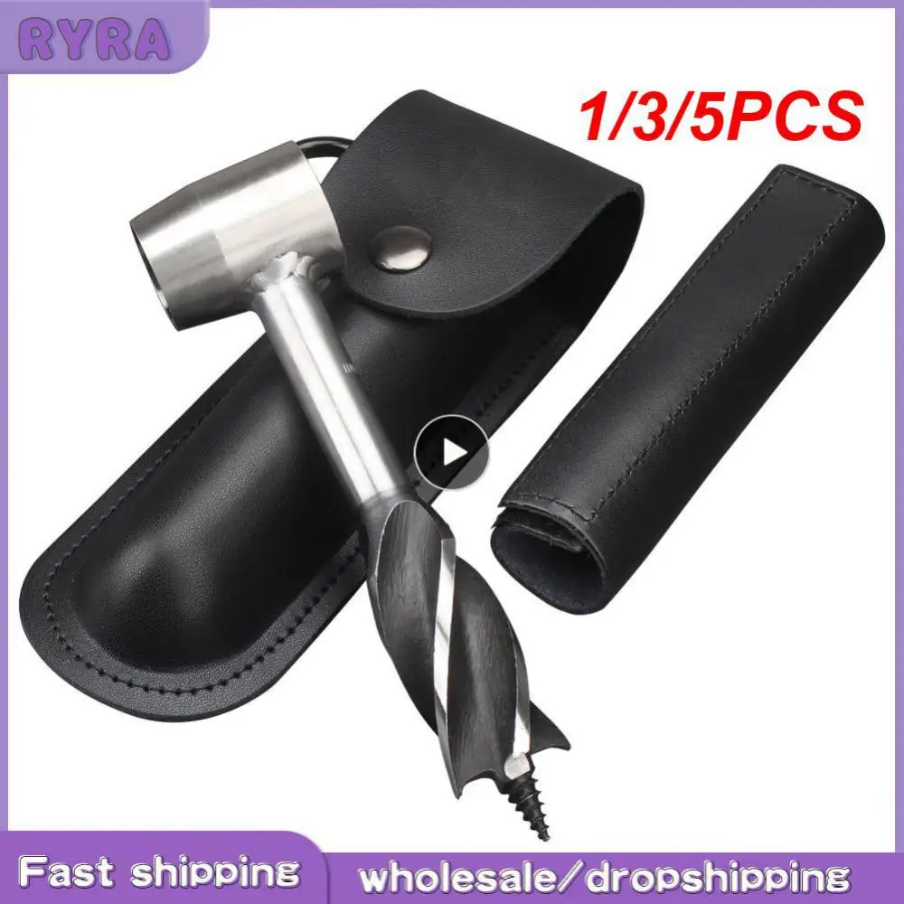 

1/3/5PCS Metal Drill Bit Woodworking Hand Tools Outdoor Drill Bit Multitool Manual Auger Survival Gear Camping Tool Bushcraft