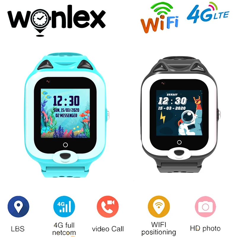 Смарт-часы Wonlex KT22 детские GPS Wi-Fi