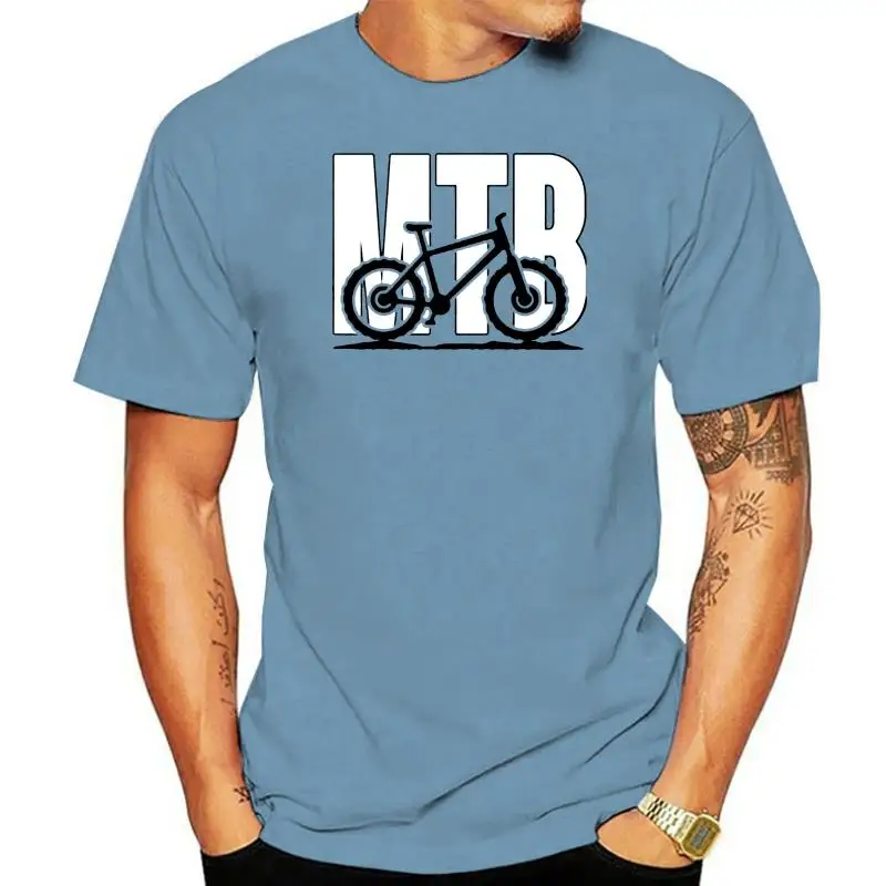 Мужская футболка MTB Mountainbike унисекс с принтом футболки топ