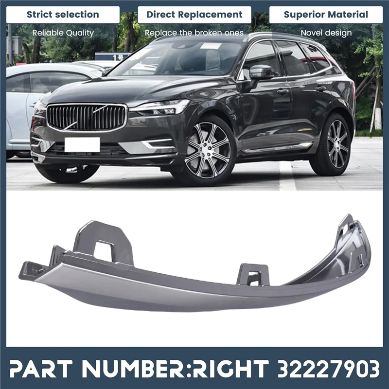 

Для VOLVO XC60 MK2 задний бампер, хромированная полоса, фирменная накладка на задний бампер 32227903 R