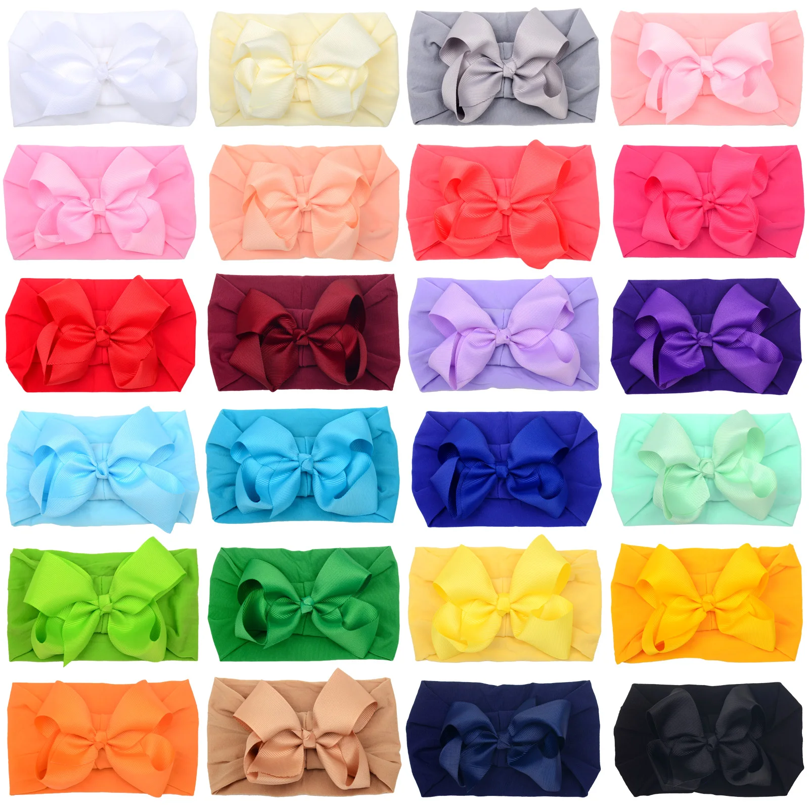 

Grosgrain Ribbon Baby Bow Headbands Hair Bows Headwraps for Baby Girl Head Band Newborns Hair Accessories Hair Band