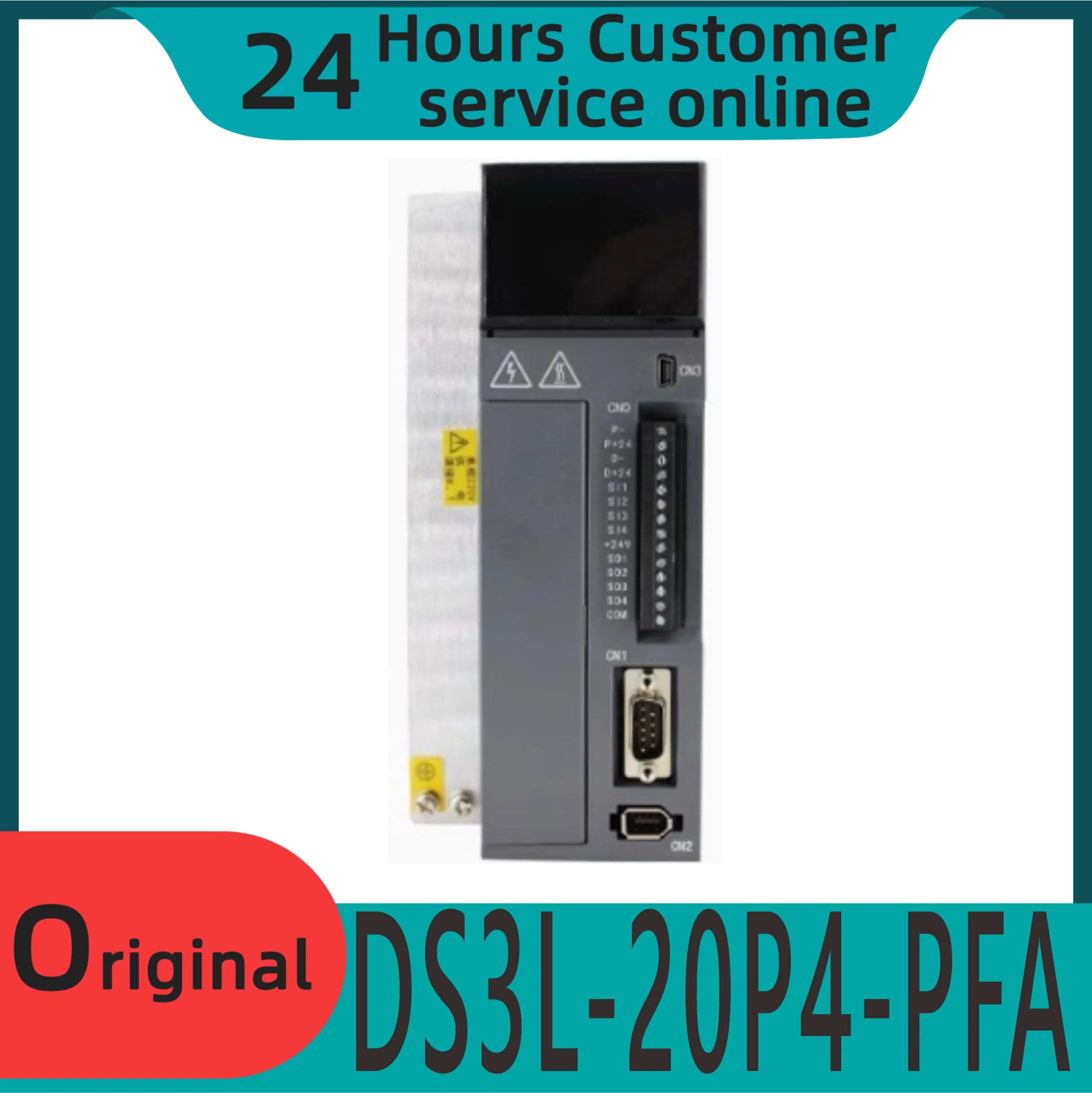 Совершенно новый оригинальный сервопривод DS3L-20P4-PFA+60ST-M01330B ...