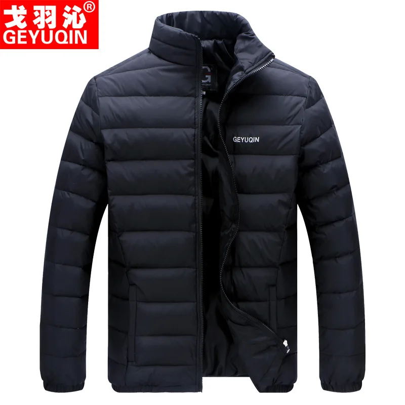 Winter Warm Puffer Jackets Outerwear Men's White Duck Down Coats Waterproof Parkas Windbreaker Down Jacket Man's Winter Parkas