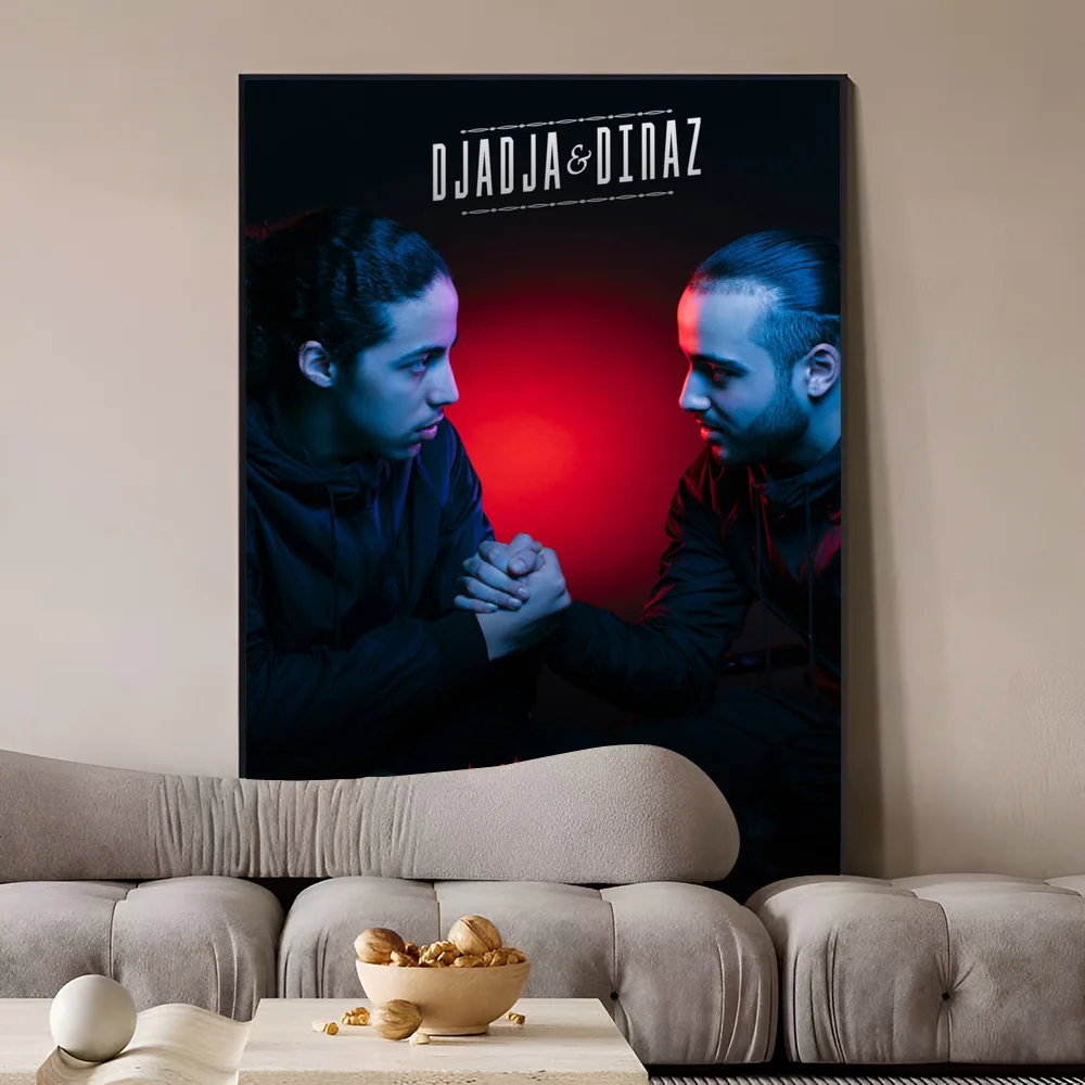 Постер Djadja Dinaz singer белый бумажный постер винтажный декор для комнаты бара кафе