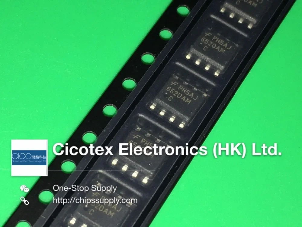 10 шт./лот FAN6520AMX-NL SOP8 IC REG CTRLR BUCK 8SOIC 6520AM