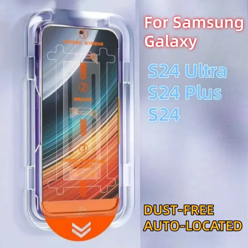 Защитная пленка для экрана Samsung Galaxy S24 S25 Ultra Plus из закаленного стекла с комплектом