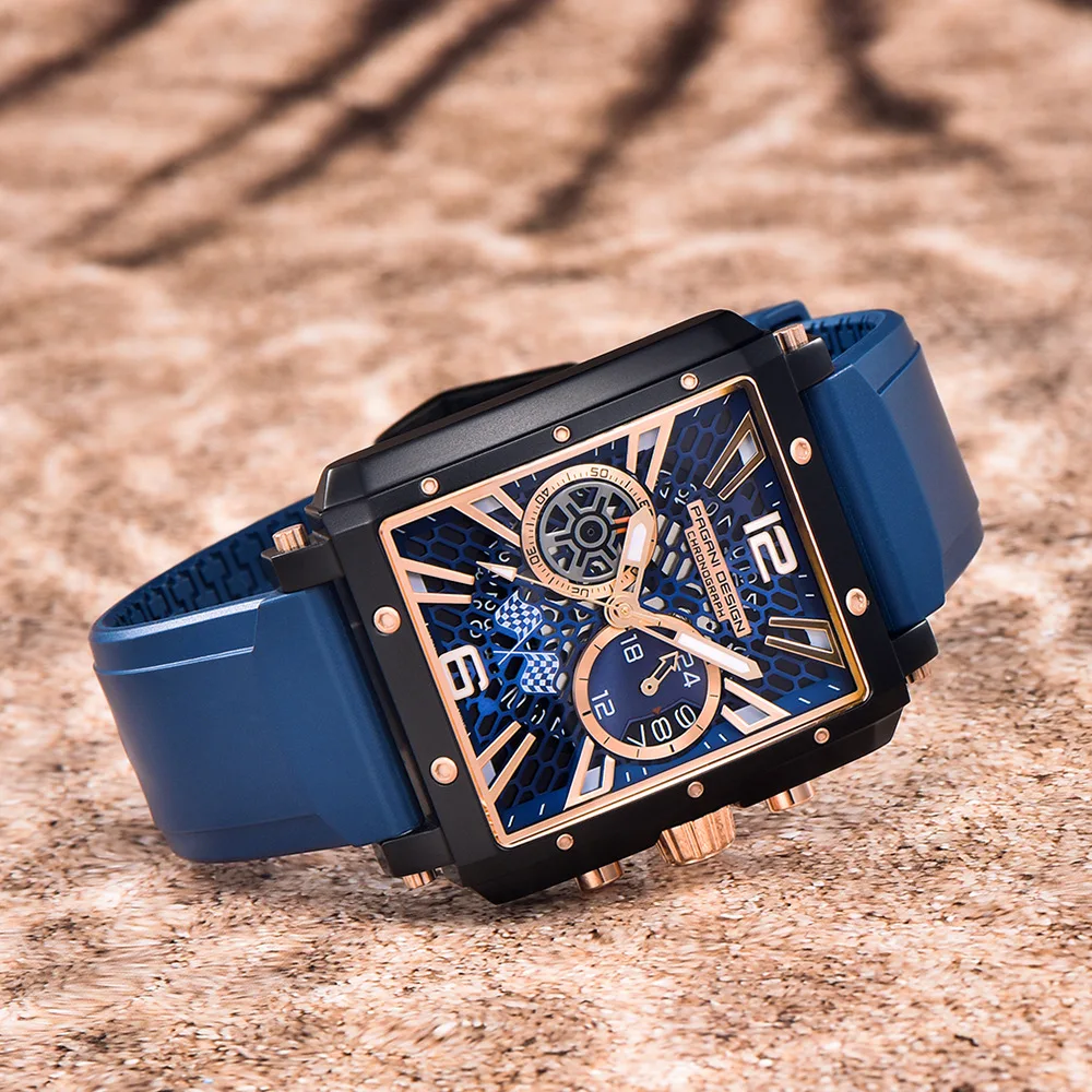 

PAGANI DESIGN Top Brand Luxury Design Fashion Men's Sport Quartz Watch multifunctional Stainless Steel Waterproof Man Watch