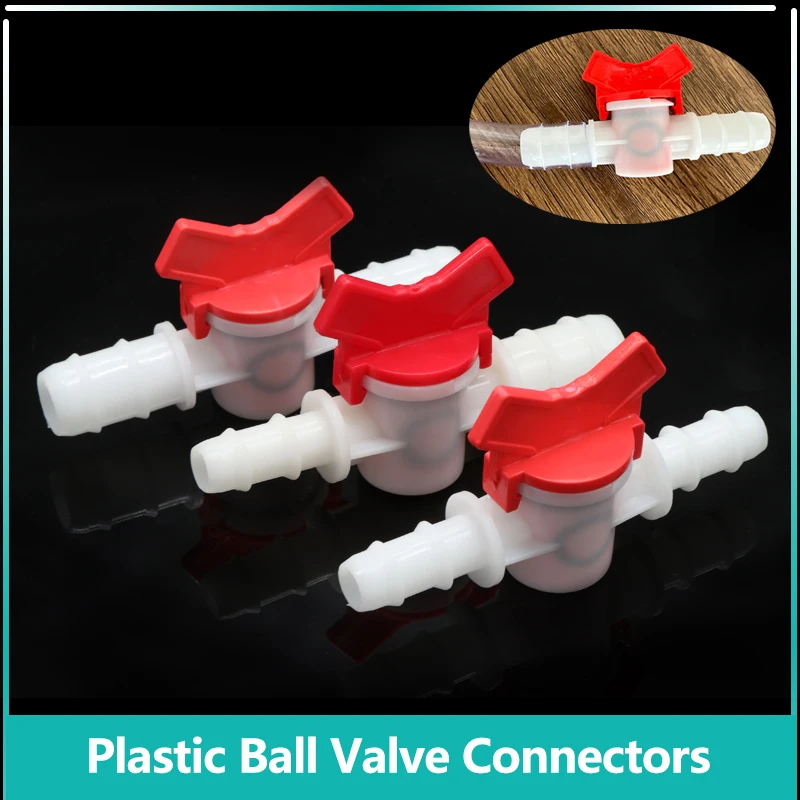 Пластиковые шаровые краны для микро-орошения 4-25 мм