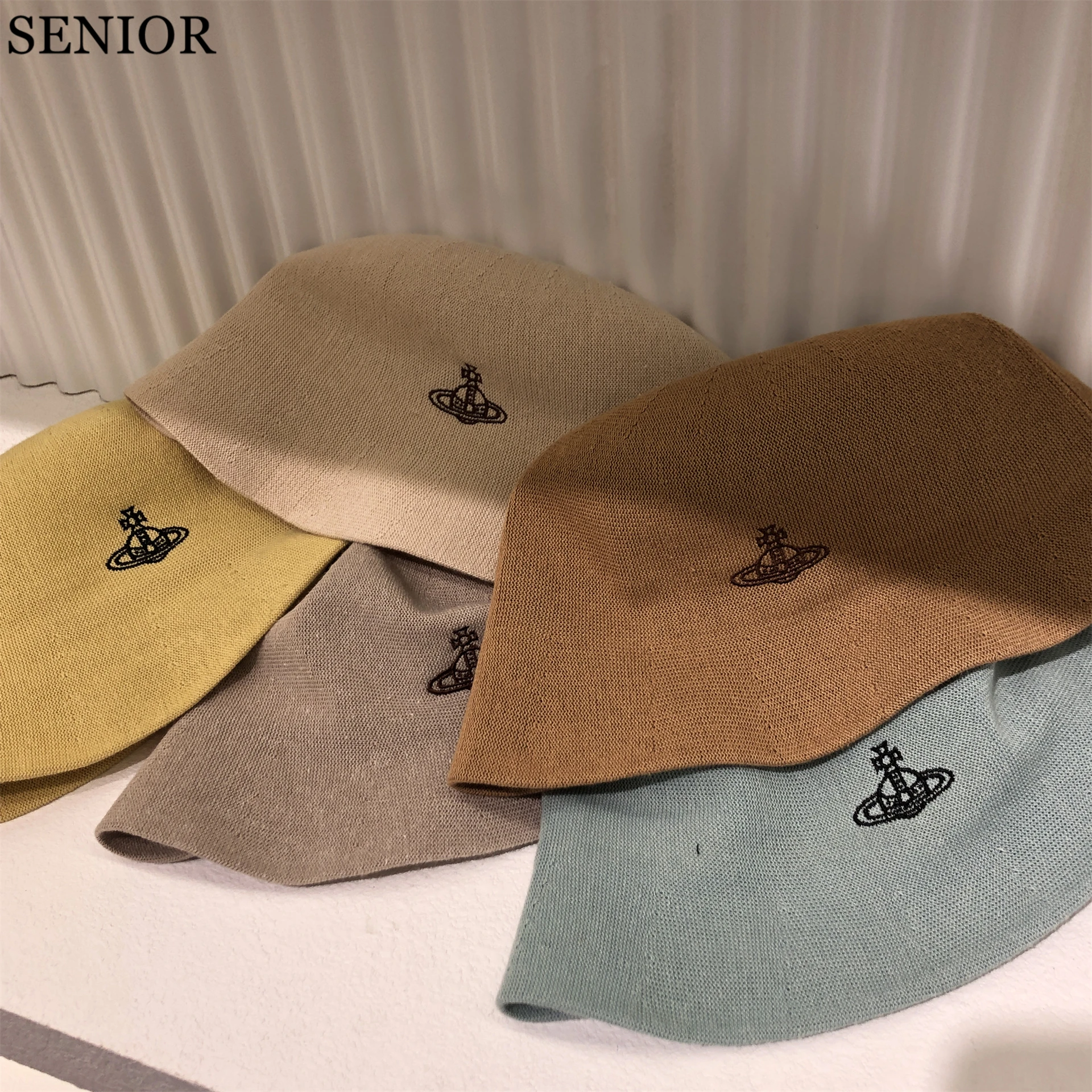 

New Summer Linen Hollow Women Fisherman Hat Casual Sun Protection Women Hat Fashion Designer Brand High Quality Women Beach Hat