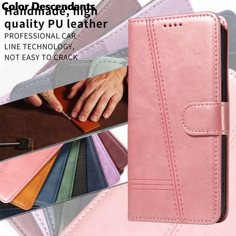 Кожаный флип-чехол с фантастической картой для OPPO Realme GT Neo 6 6T GT6 5G C61 C63 RealmeC61 2024 Neo6