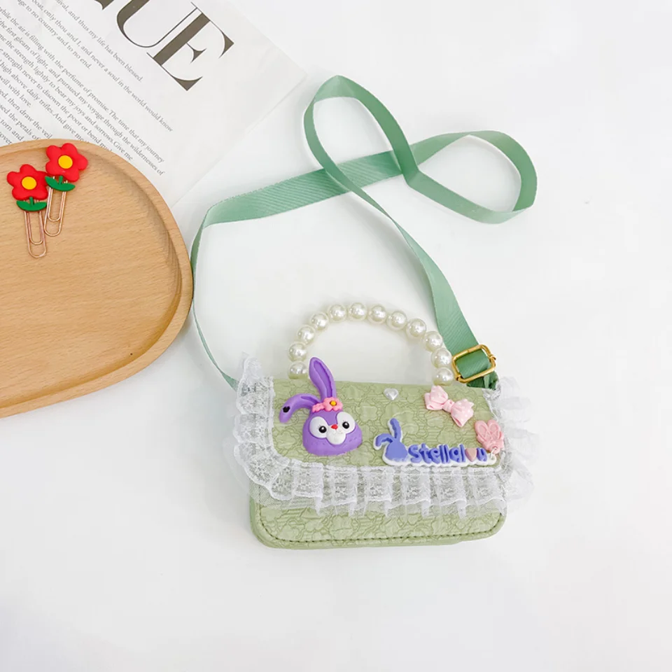 Kids Bag Luxury Girls Shoulder Bag Cute Children's Princess Bag Korean Children's Handbags Shopping Birthday Gift Crossbody Bags