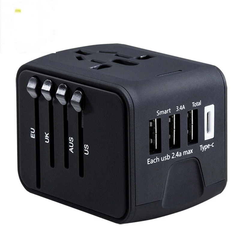 

USB International Travel Adapter With Type C to USB 3.0 Adapter/Universal Travel Adapter