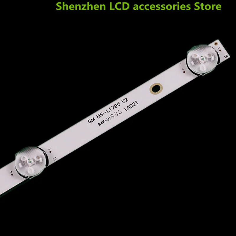 ДЛЯ HORIZON 39LH5320H Световая полоса MS-L1795 V2 JL.D 39042330 -006AS-M 737MM 8LED 6V 100% НОВЫЙ
