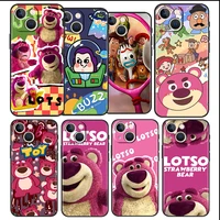 toy story dictator bear hug brother for apple iphone 13 12 pro max mini 11 pro xs max x xr 6 7 8 plus se2020 black phone case
