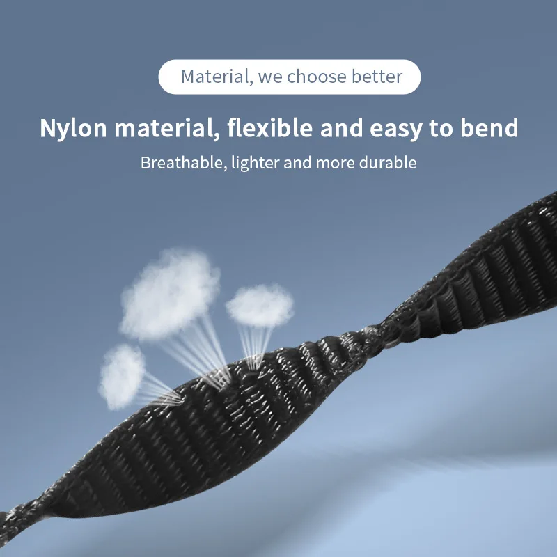 Nylon Watchband For Xiaomi smart Band 8 smartwatch Sport loop miband8 NFC Correa Breathable Replacement Bracelet Mi band 8 Strap