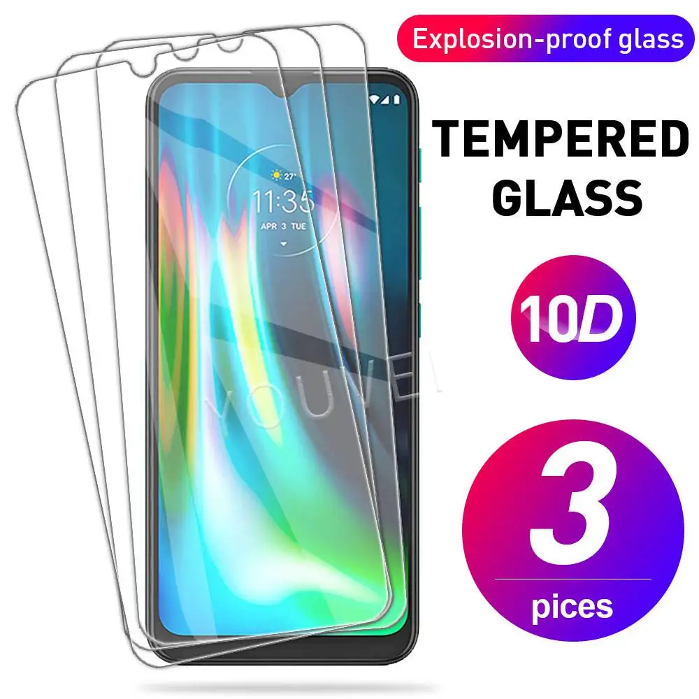 

Защитное стекло для Motorola G6 G7 G8 G9 Plus, 3 шт.