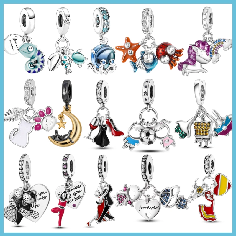 

Шарм-бусина из серебра 2020 пробы для браслетов Pandora