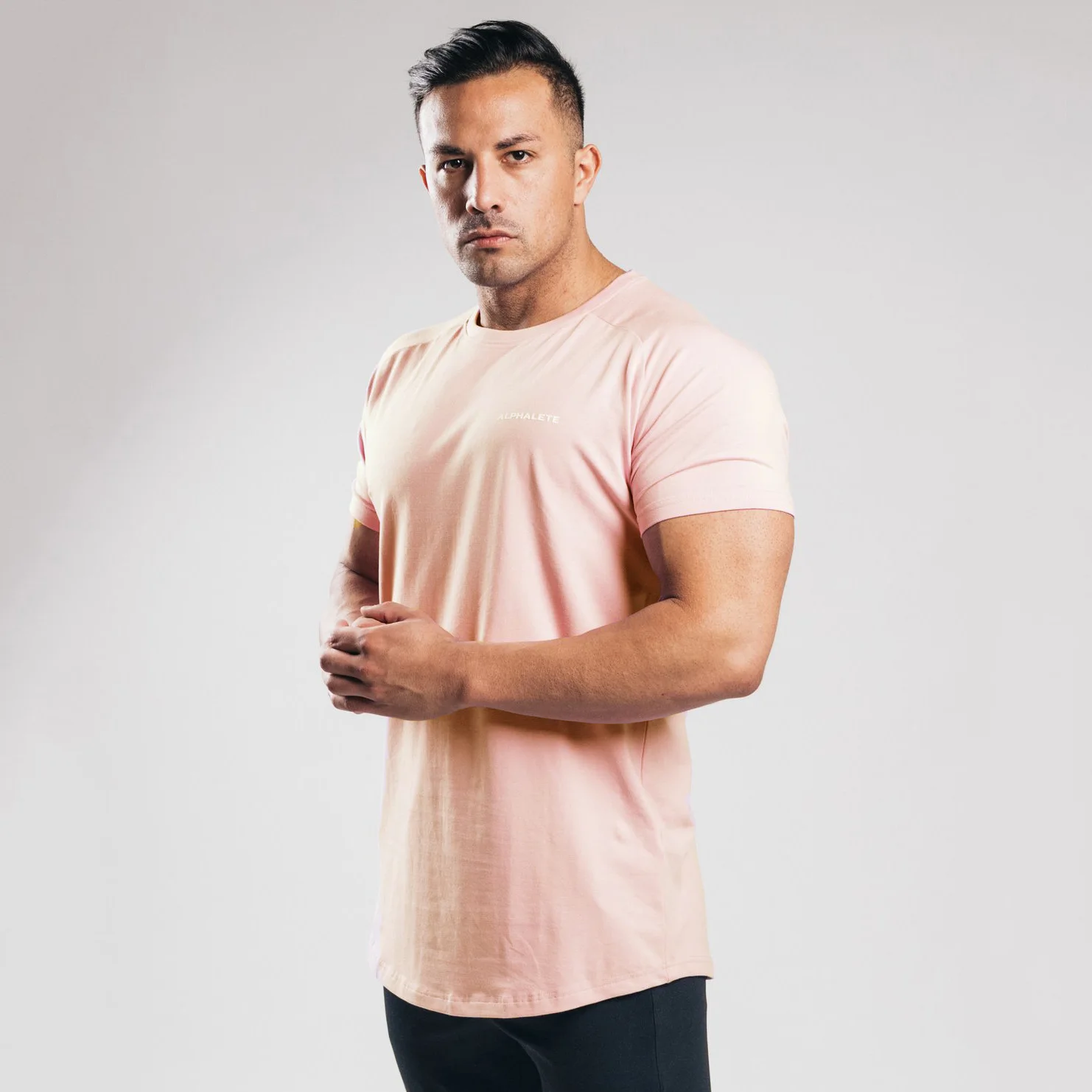 

New large-type Men Loose T-shirt cotton Casual fashion Oversized male Tee Shirt Gym Running Streetwear Fitness Sports clothing