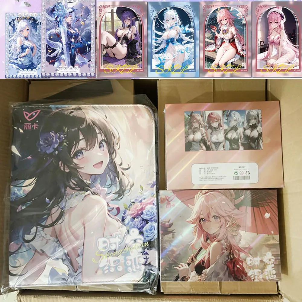 Goddess Story Lika Shikongzhilian Girl Купальник Бикини Сексуальная Коллекция Карты Waifu Booster Box Ccg