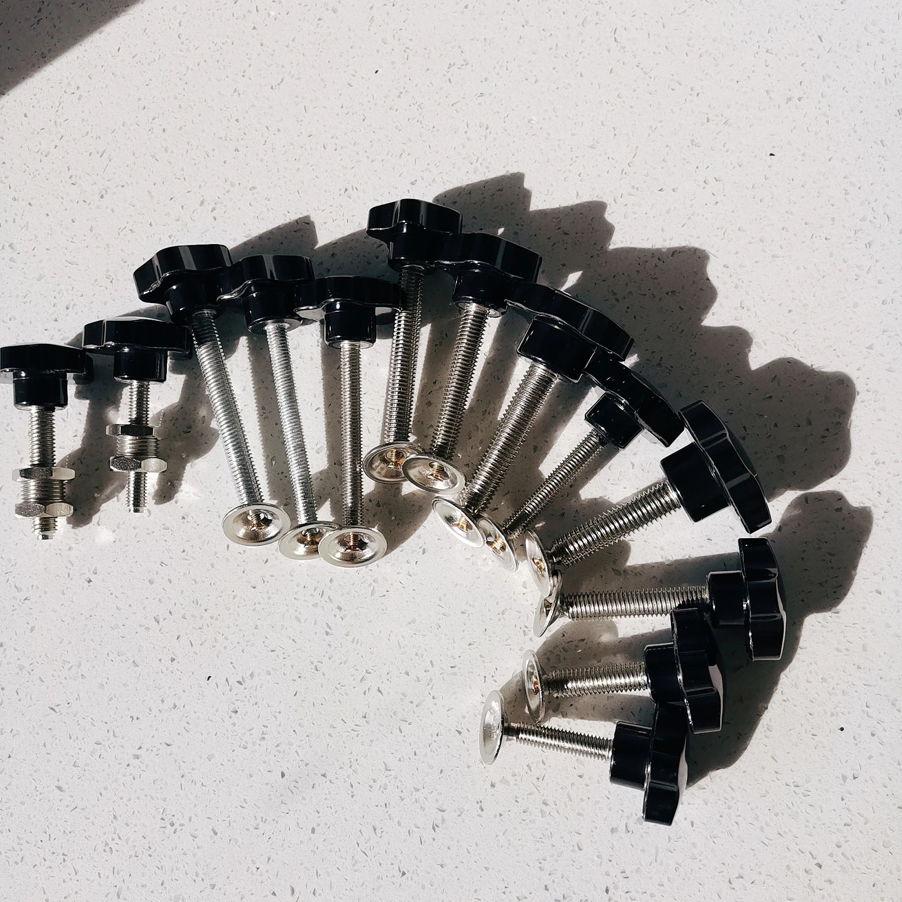 10 шт./упак. Silk стол для трафаретной печати Handle M8 M10 Mesh Frame Clamp Screw с Pad |