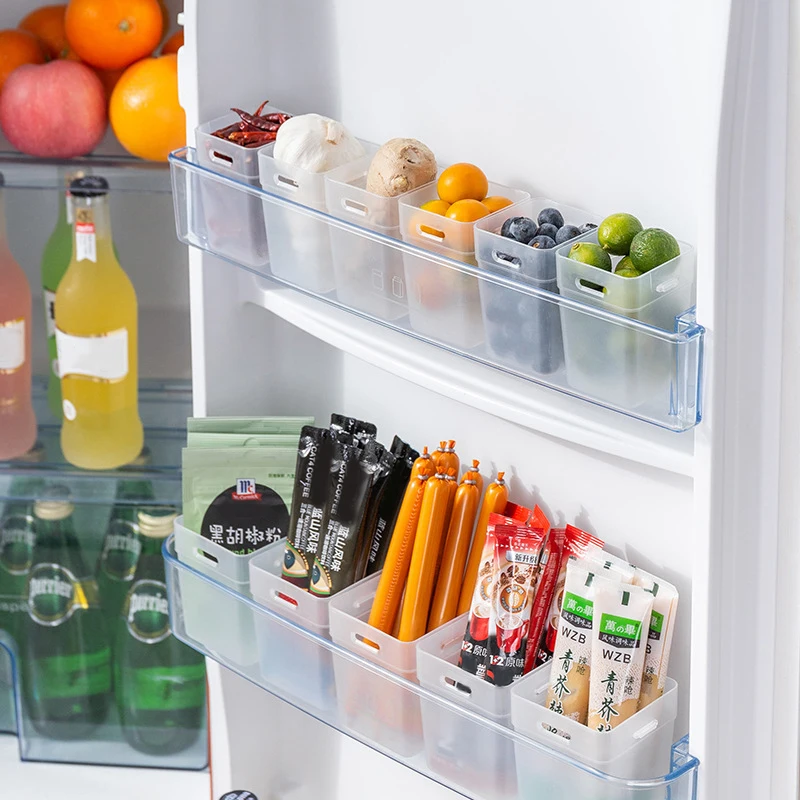 

Refrigerator Food Fresh Storage Box Fridge Side Door Fruit Vegetable Spice Food Case Container Kitchen Organizer Storage Boxs