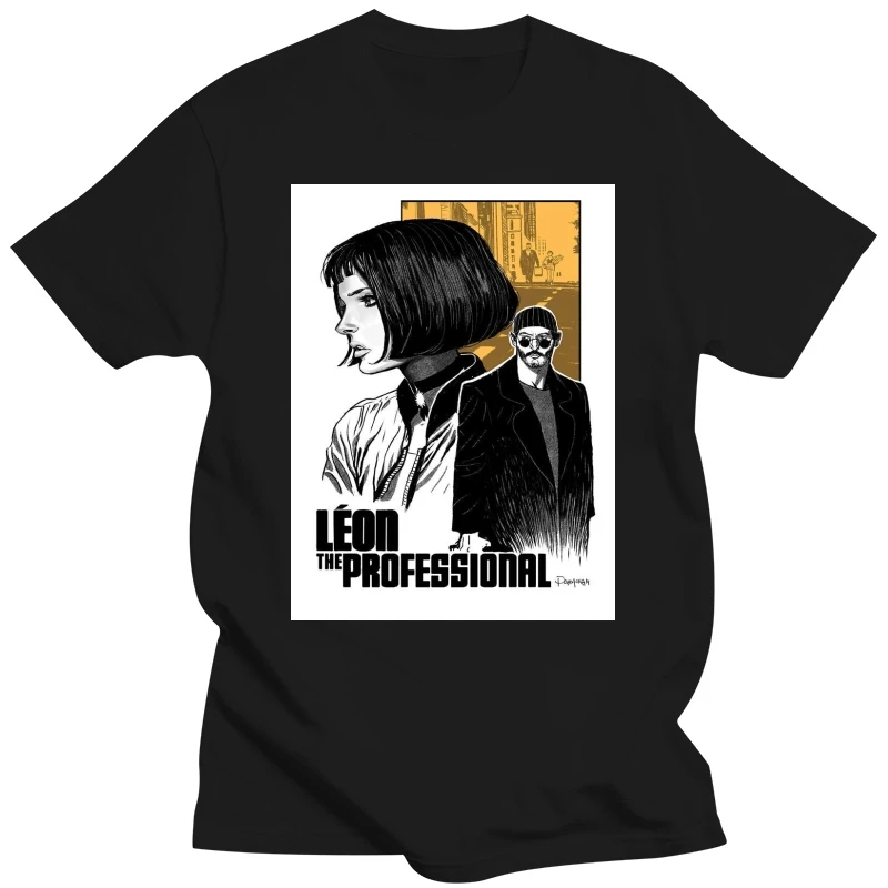 Leon The Professional V8 T Shirt White Movie Poster All Sizes S-5Xl