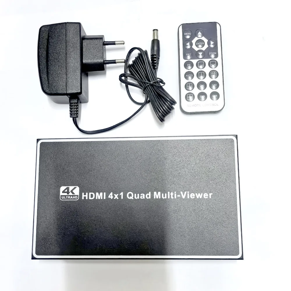 Фото HDMI 4x1 Quad Multi-viewer Switcher PIP с поддержкой плавного переключения, HD-видеоразветвитель, совместимый видеоконвертер №2