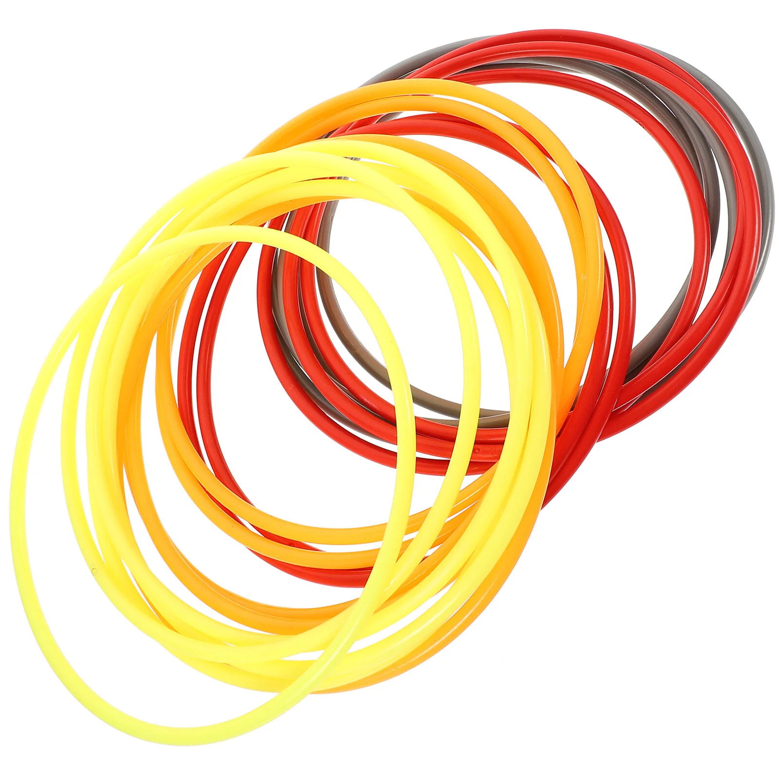 

20 Pcs Billiards Solid Ring Game Kids Throwing Toys Children's Multicolor Toddler Adult