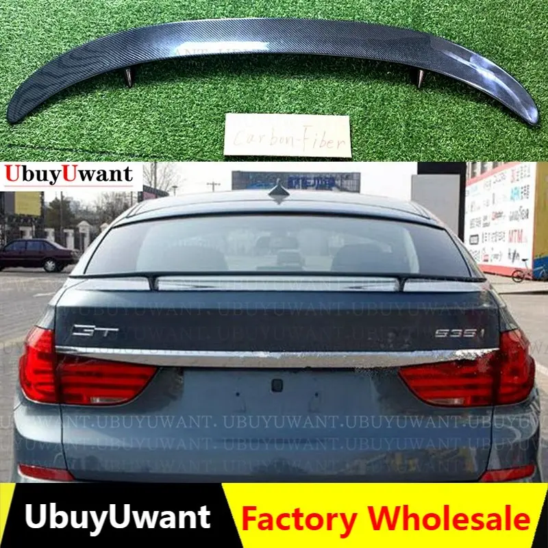 

Спойлер для BMW 5 серии Gt F07, Автомобильный задний спойлер из ФАП/углеродного волокна для BMW GT Style, задний спойлер