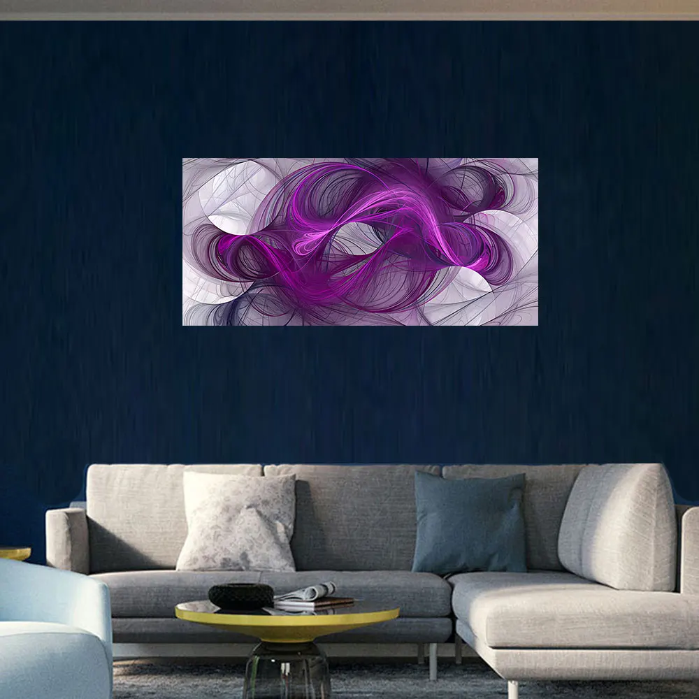 Абстрактная плавающая черная Золотая сетка холст живопись печать современное