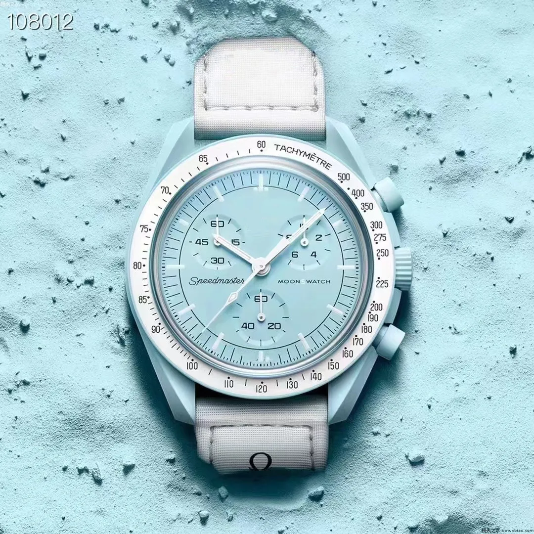 

Alliance Planet Watch Moon Ceramic Watch Large Dial Men's Hand-made Women's Waterproof Sports Couple Watch