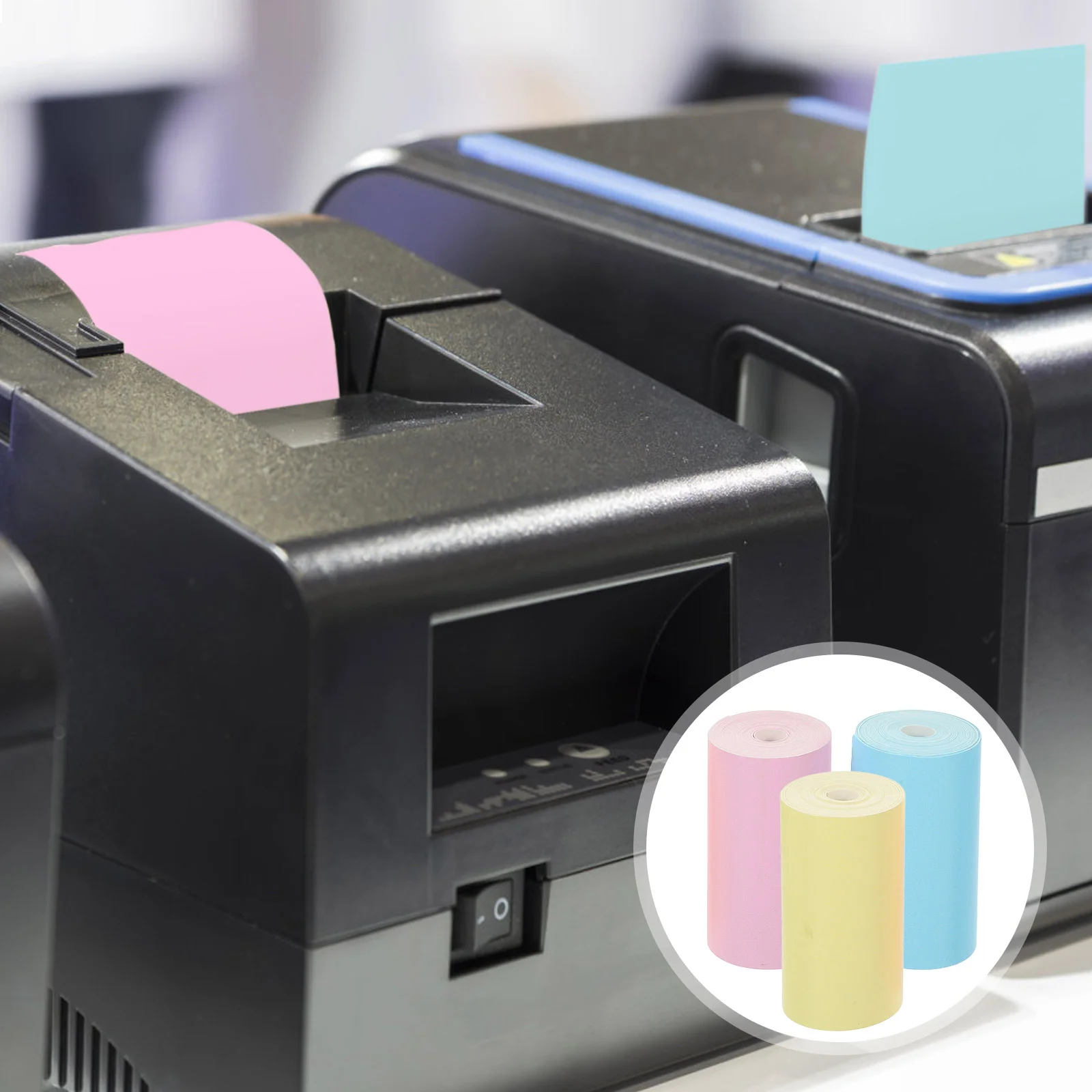 

3 Rolls of Receipt Paper Printing Receipt Paper Rolls Multi-use Thermal Paper Rolls Thermal Paper
