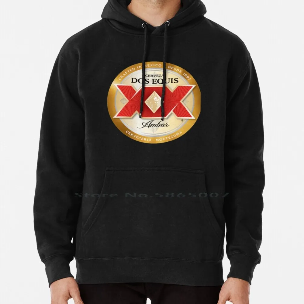 

Dos Equis Essential Hoodie Sweater 6xl Cotton Beer Busch Light Yuengling Whiskey Wine Casamigos Tequila Bacardy Dos Equis