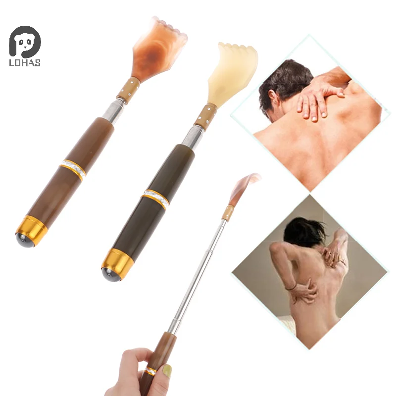 1 шт. чесалка для спины и массажер с телескопическим раздвижным стержнем ручные