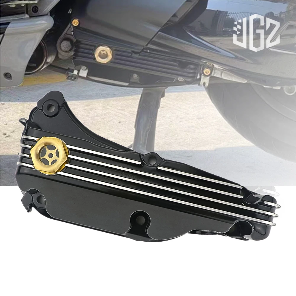 

Motorcycle Visible Oil Plate Transmission Cover Bottom Protective Cover for VESPA GTS 250 300 GTV HPE 2019 - 2022 Accessories