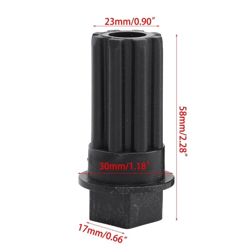 Пластиковый материал вкладыша винта мясорубки с втулкой для