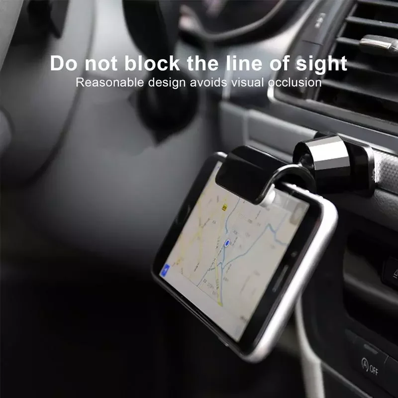 

NEW2023 Gravity | Car Mount 360 Rotating Cell Holder Multi-function Car Navigation Gravity Clip