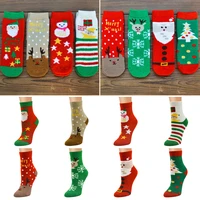 10pairs christmas socks santa kids unisex xmas funny elk snowman candy lady socks coral fleece santa socks women christmas gift