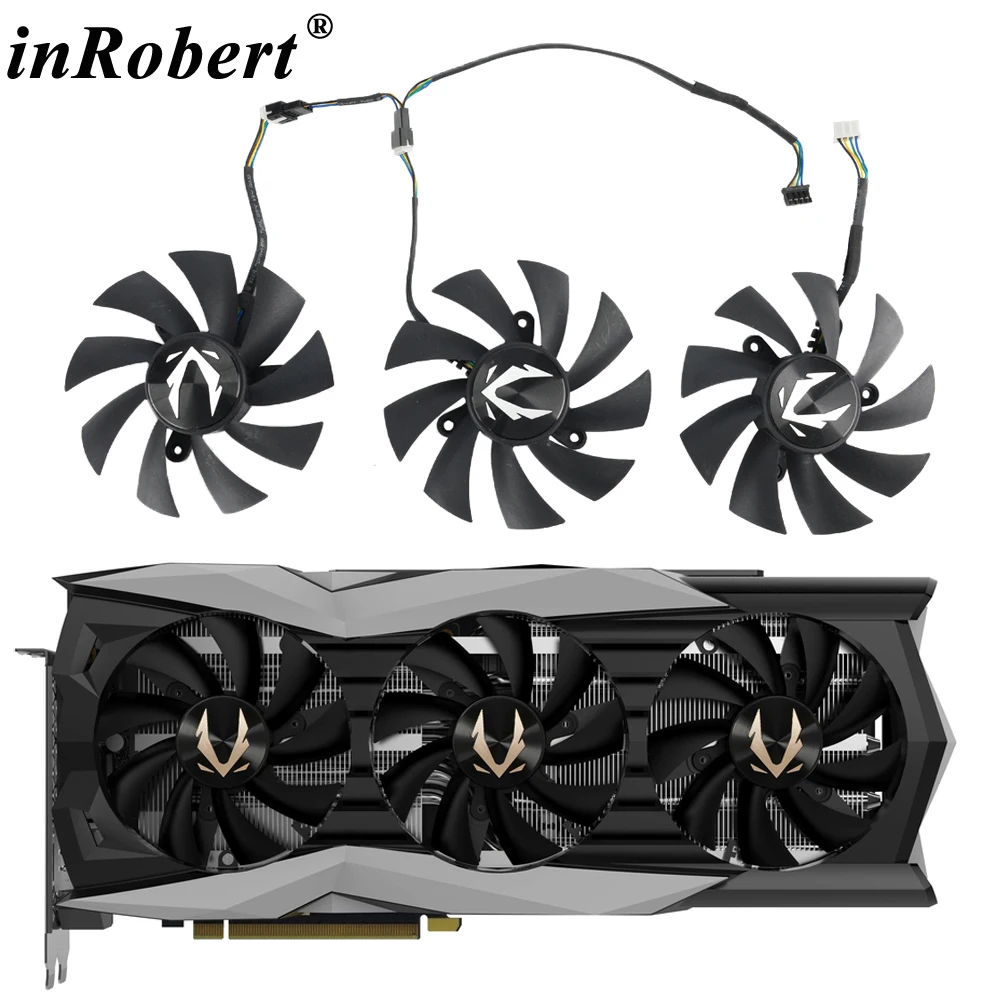 

87mm GA92S2U 12V 0.46A RTX2080 Video Card Fan For Zotac Gaming RTX 2080 Ti AMP Extreme Graphics Card Cooling Fan