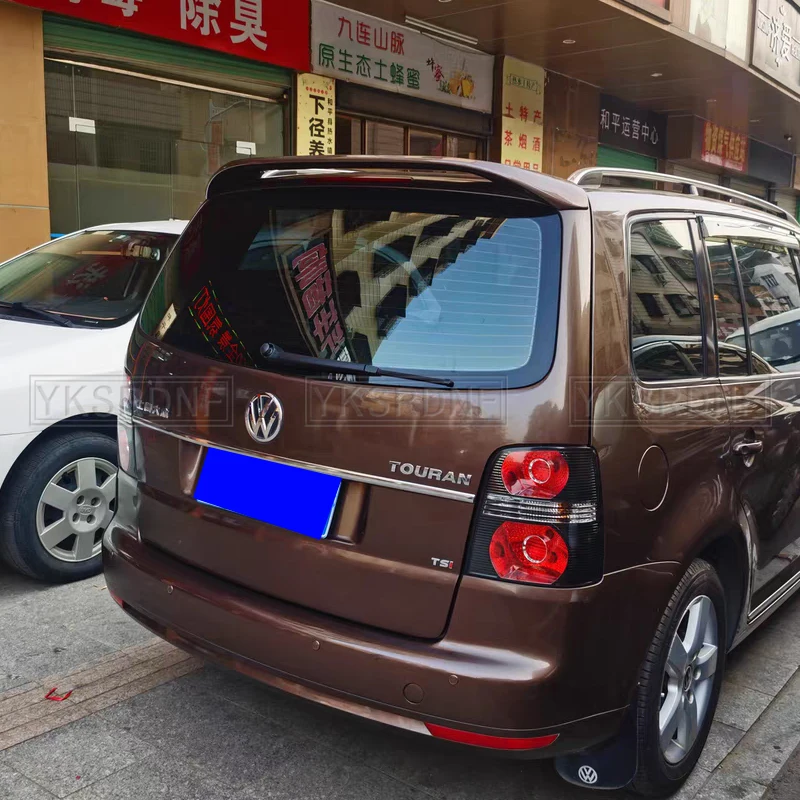 Спойлер для Touran 2009-2014 Volkswagen спойлер высокого качества из АБС-пластика цветной