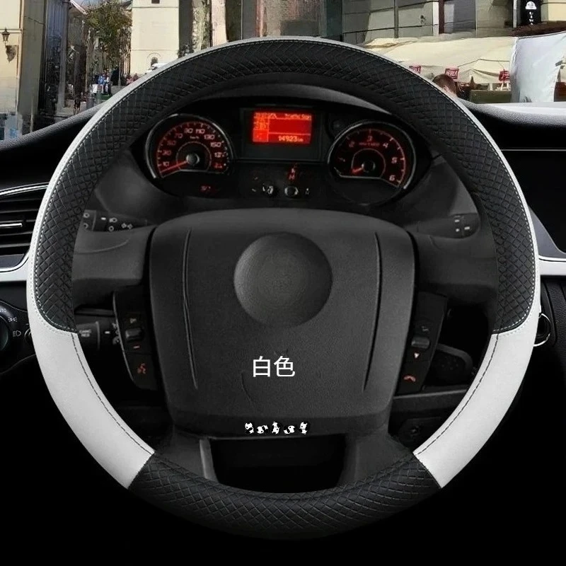 Фото Для Fiat Ducato автомобильный чехол на руль из искусственной кожи 100% бренд DERMAY, высококачественные автоаксессуары №4