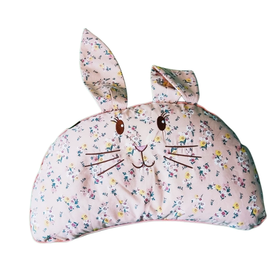 

1PCS Seat Cushion Cartoon Cute Rabbit Pillows Removable Pillow Bedding Soft Mat Sofa Bed Flower Pillow For Home Decoration