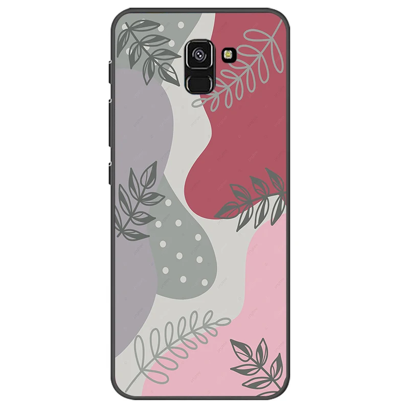 For Samsung Galaxy A8 2018 Case Samsung A8 A 8 Plus 2018 Cover Soft  TPU Phone Cases Coque Bumper Luxury Cute images - 6