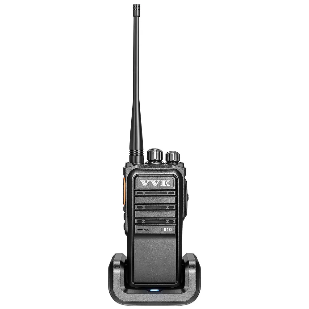 VVK VK810 IP67 Waterproof Walkie Talkie 10W Two Way Radio UHF 400-480MHZ Professional Wireless Interphone enlarge