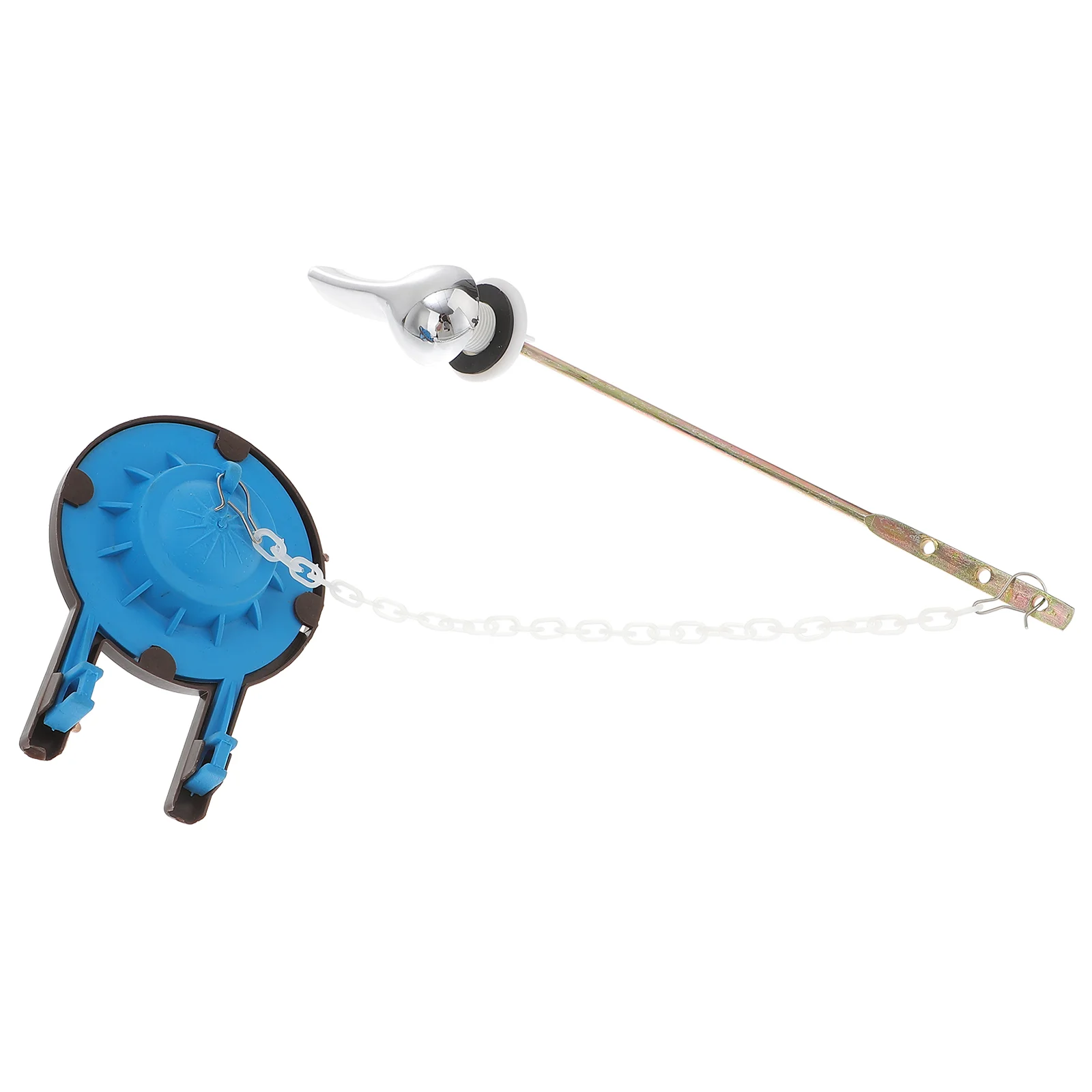

Toilet Replacement Lever Handle Flapper Flush Tank Universal Lift Chain Part Aftermarket Plug Bowl Parts Levers Accessories